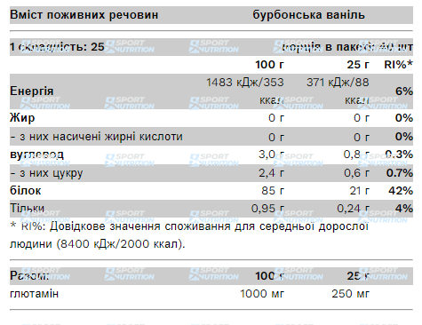 Протеин Pure Gold Compact Whey Isolate 1000 г Vanilla 2022-09-0798 фото