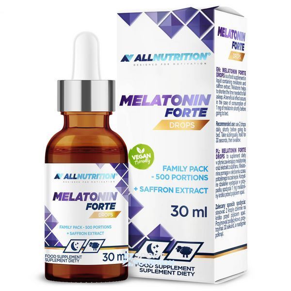 Allnutrition Melatonin Forte Drops 30 мл 2022-09-0042 фото