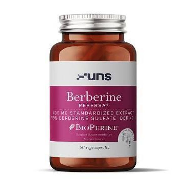 Экстракт барбариса UNS Vitamins Berberine 400 мг 60 капсул 2022-10-2707 фото