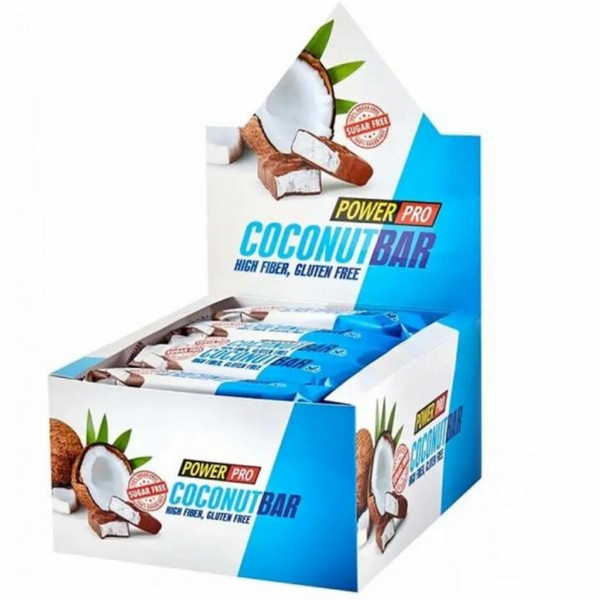 Протеїновий батончик Power Pro Сoconut Bar (Sugar Free) 50 г 814983 фото