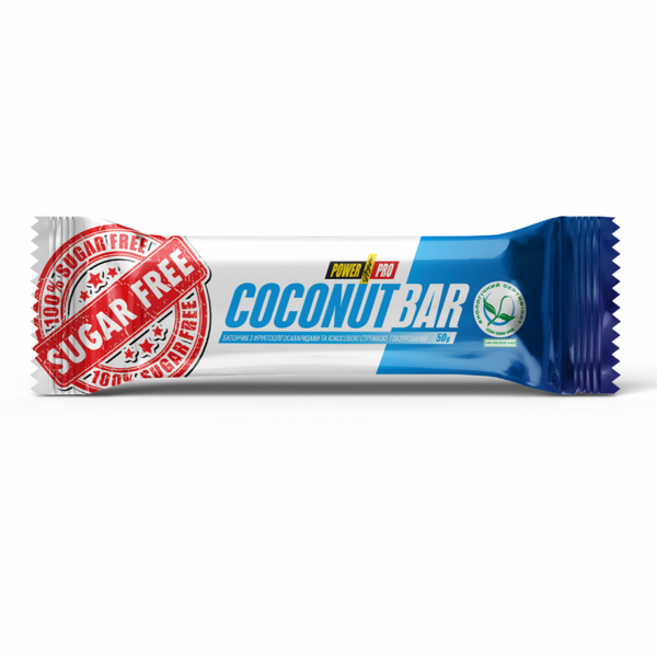 Протеїновий батончик Power Pro Сoconut Bar (Sugar Free) 50 г 814983 фото