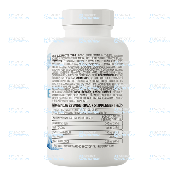 Минеральный комплекс OstroVit Electrolyte 90 таблеток 821975 фото