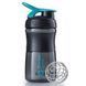Шейкер Blender Bottle SportMixer с шариком 590 мл Black/Cyan 811773 фото