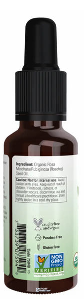 Олія насіння шипшини Now Foods Organic Rose Hip Seed Oil 30 мл 2022-10-1377 фото