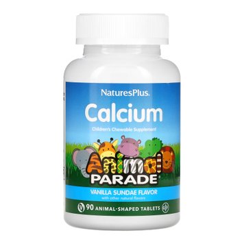 Жевательный кальций для детей Nature's Plus Calcium Chewable 90 таблеток 2022-10-2862 фото