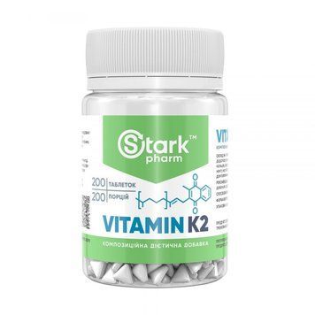 Stark Pharm Vitamin K2 100 мкг 200 таблеток 2023-10-3745 фото