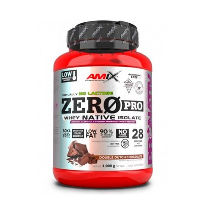 Протеин Amix ZeroPro Protein 1000 г Двойной шоколад 818065 фото