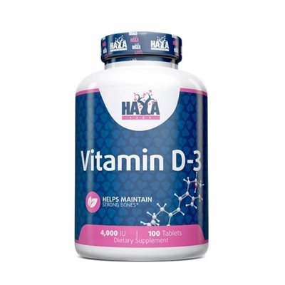 Вітамін D3 Haya Labs Vitamin D-3 4000 IU 100 таблеток 820758 фото
