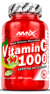 Amix C-Vitamin + Rose Hips 1000 мг 100 капсул 820349 фото