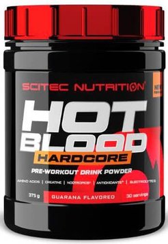 Энергетик Scitec Nutrition Hot Blood Hardcore 375 г Апельсиновый сок 5999100023536 фото