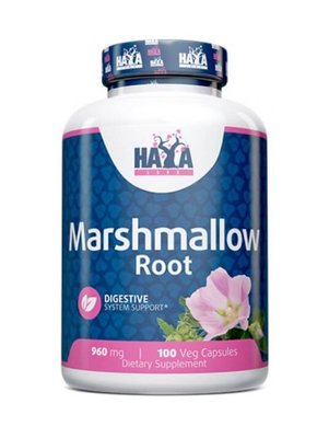 Корінь зефіру Haya Labs Marshmallow Root 960 мг 100 капсул 820752 фото