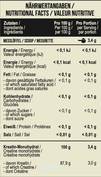 Креатин моногідрат MST Nutrition Creatine Micronized 300 г Unflavored 22401-01 фото