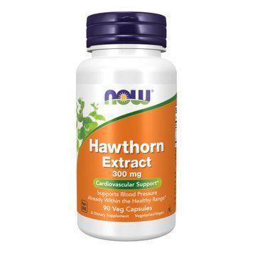 Now Foods Hawthorn Extract 300 мг 90 капсул 2022-10-2646 фото