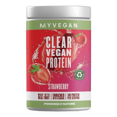 Протеїн Clear Vegan Protein Myprotein 320 г Strawberry 2022-09-0133 фото