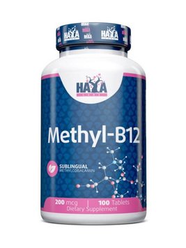 Вітаміни Haya Labs Methyl B-12 200 мкг 100 таблеток 820223 фото