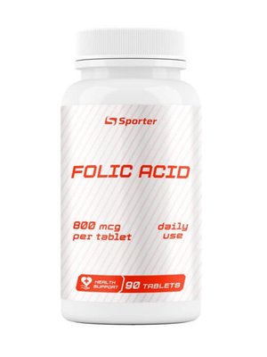 Sporter Folic Acid 800 мкг 90 таблеток 820710 фото