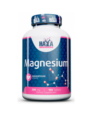 Магній Haya Labs Magnesium Citrate 200 мг 100 таблеток 818811 фото
