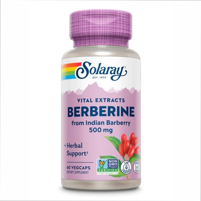 Berberine 500mg - 60 vcaps 2022-10-1037 фото