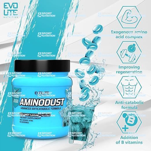 Комплекс аминокислот Evolite Nutrition AminoDust 474 г Ice Candy  22181-05 фото
