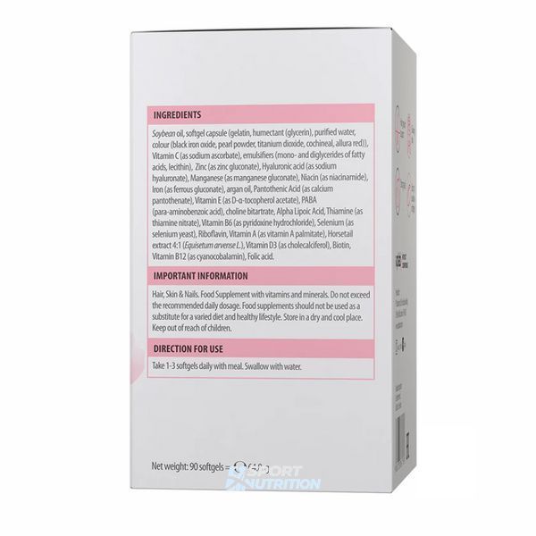 Вітаміни для волосся, шкіри та нігтів VPLab Ultra Women's Hair, Skin & Nails 90 капсул 2022-10-0495 фото