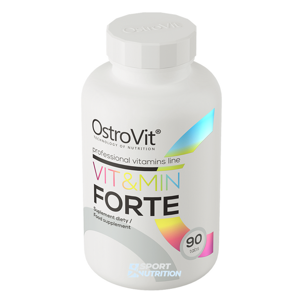 Вітаміни та мінерали OstroVit Vit and Min Forte 90 таблеток 822011 фото