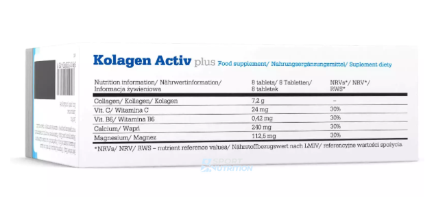 Olimp Sport Nutrition Kolagen Activ Plus 80 таблеток 103211 фото