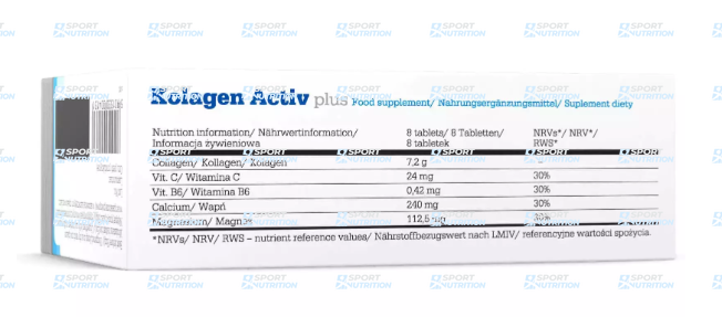 Olimp Sport Nutrition Kolagen Activ Plus 80 таблеток 103211 фото