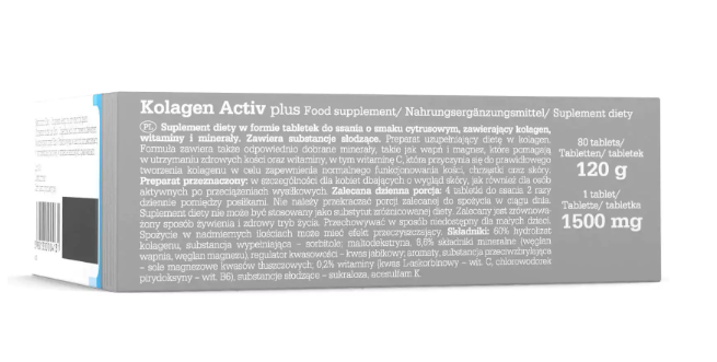 Olimp Sport Nutrition Kolagen Activ Plus 80 таблеток 103211 фото
