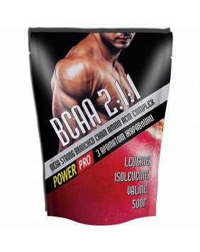 Power Pro Mega Strong ВСАА 500 г Cranberry 106732 фото