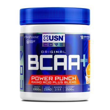 Амінокислота USN BCAA Power Punch 200 г Tangarine 22472-01 фото