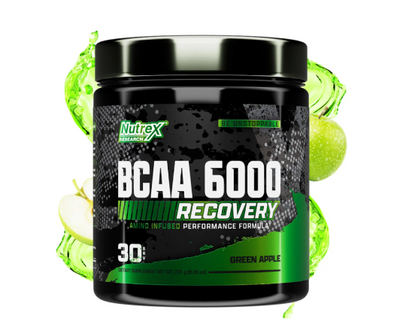 Nutrex Research BCAA 6000 Recovery 237 г Green Apple 2022-09-0318 фото