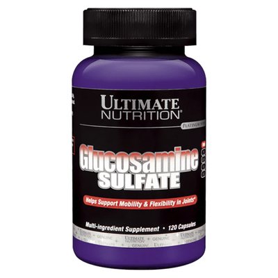Глюкозамін Ultimate Nutrition Glucosamine Sulfate 120 капсул 2022-10-0812 фото