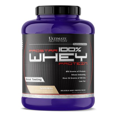 Протеин Ultimate Nutrition Prostar Whey 5.28lb 2390 г Natural 2022-10-0859 фото