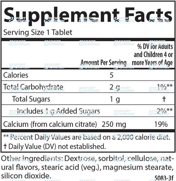 Кальций жевательный Carlson Labs Kid`s Chewable Calcium 250 мг 60 таблеток 2023-10-2204 фото
