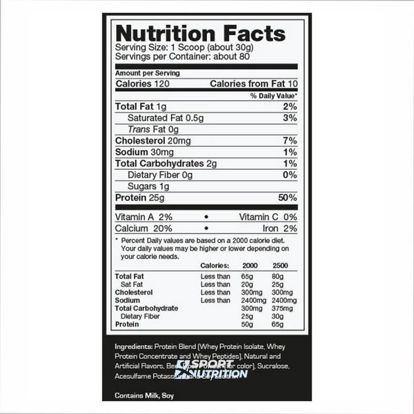 Протеїн Ultimate Nutrition Prostar Whey 5.28lb 2390 г Natural 2022-10-0859 фото