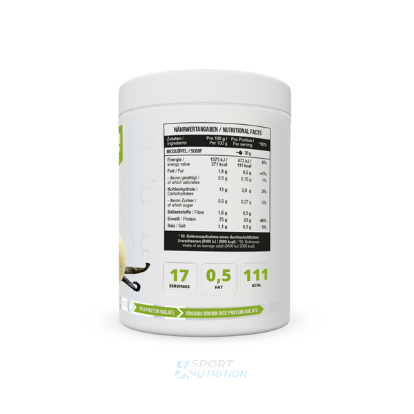 Протеїн рослинний MST Protein Isolate Vegan 510 г Vanilla 20603-01 фото