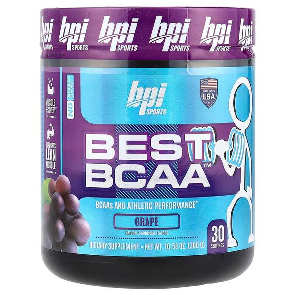 Аминокислота BPI Sports Best BCAA 300 г Grape 100405 фото