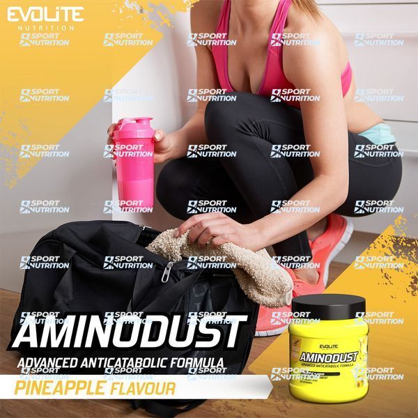 Комплекс аминокислот Evolite Nutrition AminoDust 474 г Pineapple  22181-07 фото