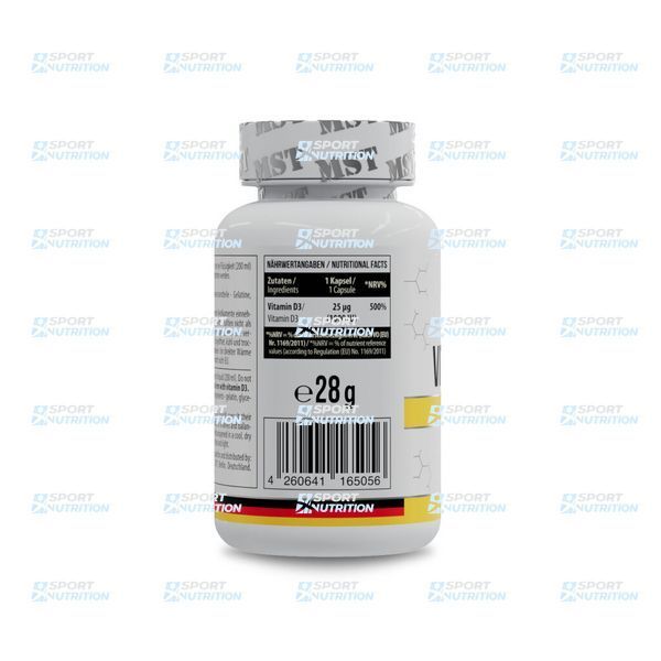 MST Vitamin D3 1000 IU (25 mcg) (120 softgels) 23329-01 фото