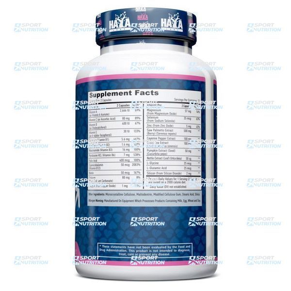 Здоровье простаты Haya Labs Prostate Health 60 капсул 818834 фото