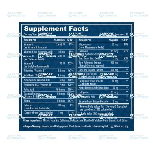 Здоровье простаты Haya Labs Prostate Health 60 капсул 818834 фото