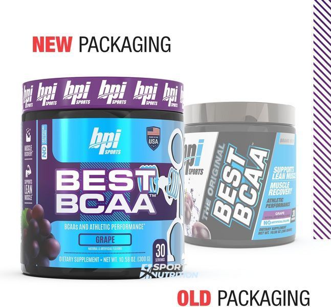Амінокислота BPI Sports Best BCAA 300 г Grape 100405 фото