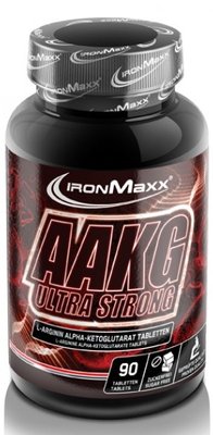 Аргінін IronMaxx AAKG Ultra Strong 90 таблеток 815096 фото