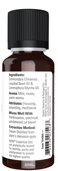 Олія Now Foods Myrrh Oil Blend 30 мл 2022-10-2670 фото