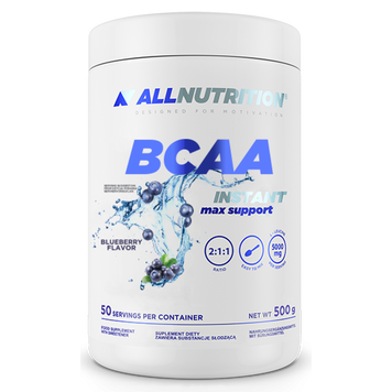 Allnutrition BCAA Max Support Instant 500 г Bllueberry 100-94-1223763-20 фото