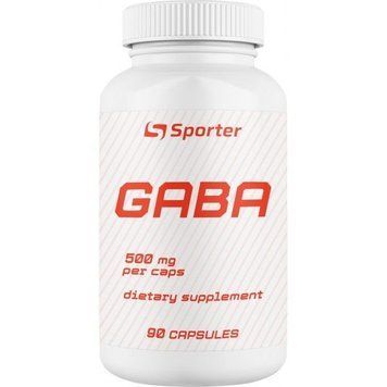 Гамма-аміномасляна кислота Sporter Gaba 500 мг 90 капсул 821100 фото