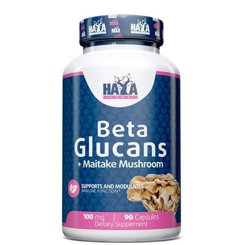 Бета-глюкан Haya Labs Beta Glucans 100 мг 90 капсул 820177 фото