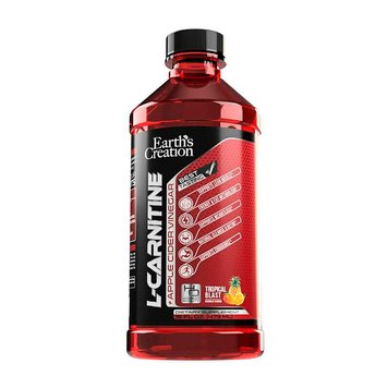 Жиросжигатель Earths Creation L-Carnitine 3000 мг + Apple Cider Vinegar 473 мл Tropical Blast 817480 фото