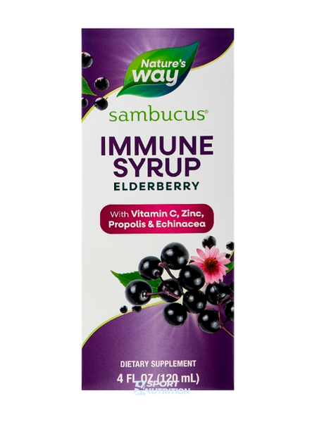 Імунний сироп Nature's Way Sambucus Elderberry Immune Syrup 120 мл 2022-10-1103 фото