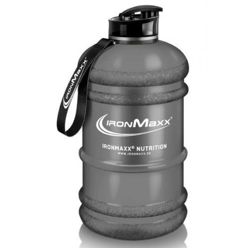 Пляшка для води IronMaxx Water Gallon 2200 мл Gray matte 818639 фото
